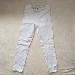 Joe’s Jeans The Charlie High Rise Skinny Crop Women's White Jeans 28